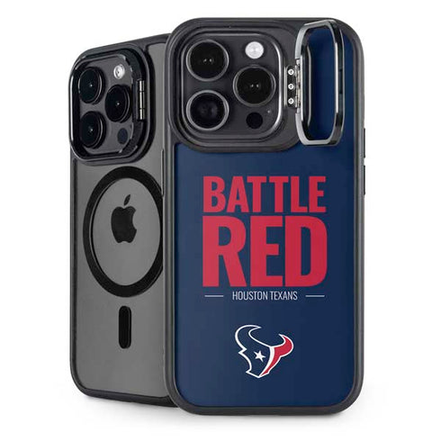 NFL Houston Texans Team Motto iPhone 14 Pro Kickstand Case